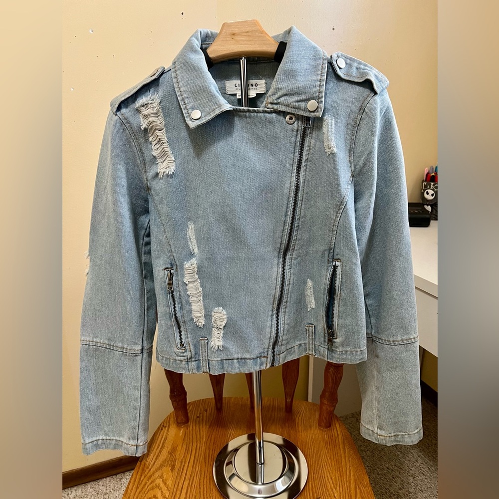 Ci Sono Light Blue Denim Jacket